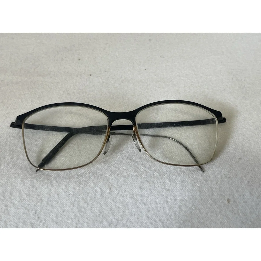 Silhouette Eyeglasses SPX 1575 20 6050 Titan Matte Black&Gold Austria 51[]16 135